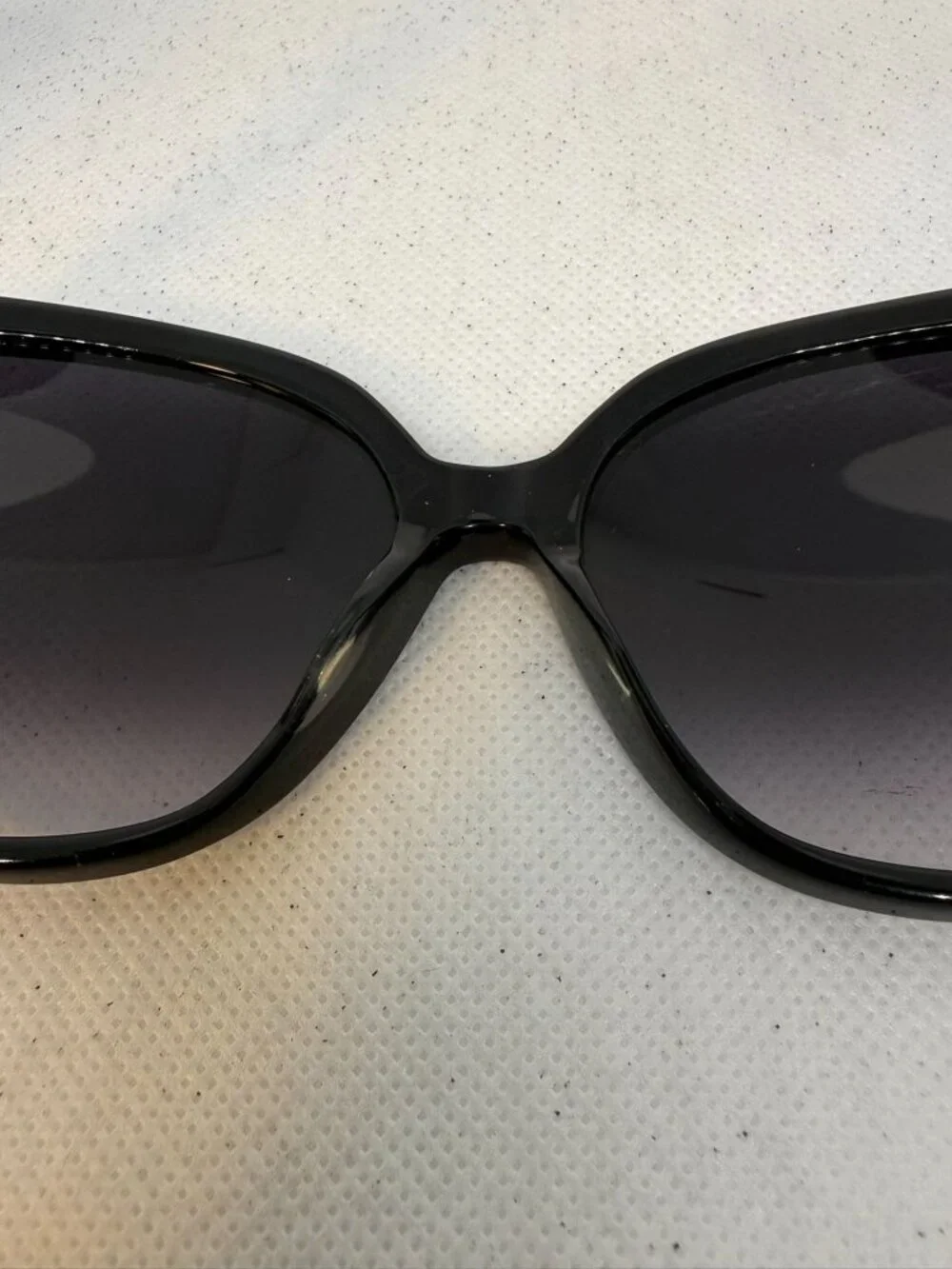 Balmain BL2044B 01 Black Acetate Square Smoke Gradient Sunglasses 57-16-135